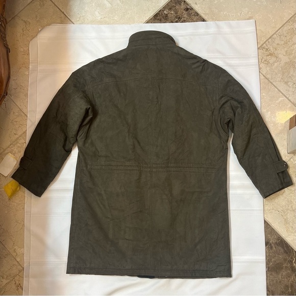 SALE 1/2 OFF Overcoat Top Coat Virgin Wool Cashmere‎ Blend ERES NWT 44R Chestnut - Picture 7 of 16